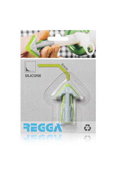 REGGA Aplicator concav pentru etanseizant siliconic verde, 8mm