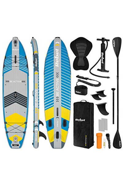 Rebel SET PLACA GONFLABILA STAND UP PADDLE SUP PRO ACTI
