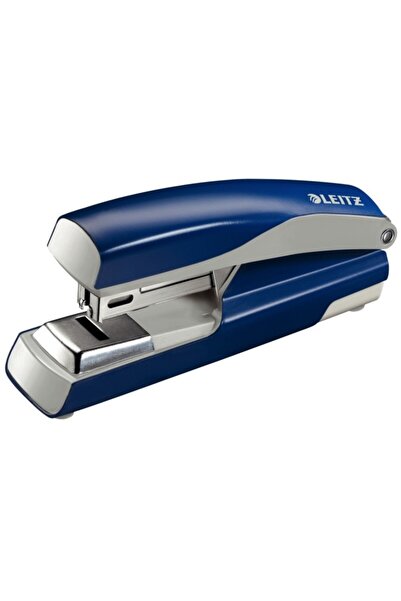 Leitz Capsator plat 5505, 30 de coli, metalic, albastru