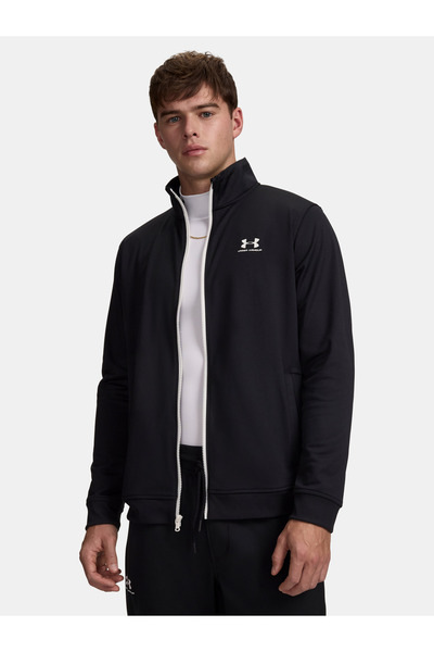 Under Armour Bunda SPORTSTYLE TRICOT JACKET-BLK