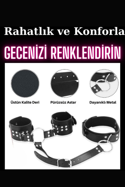 LUNA VANESSA Çeyiz İçin Esaret Deri Gecelik 5237-CYZ-GE-2XL