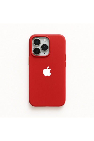 DEMİNA iPhone 14 Pro Max Compatible Velvet Inside Launch Case with Logo