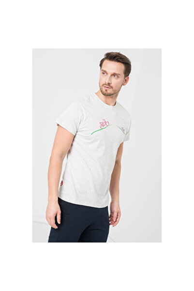 Pegas Casual Bicycle Family T-Shirt for Men