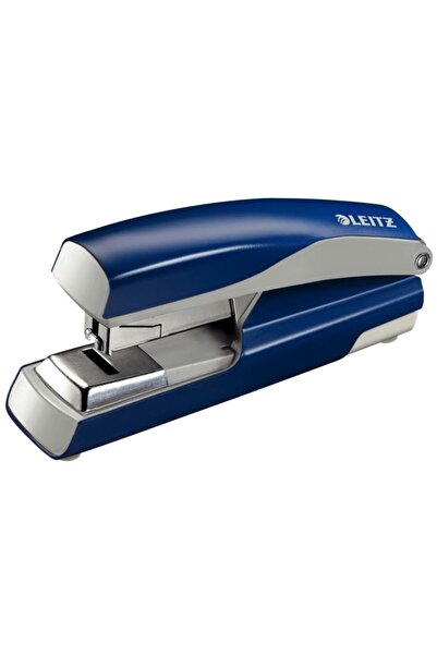 Leitz Capsator plat 5523, 40 de coli, metalic, albastru