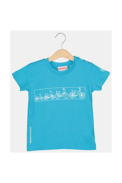 Pegas MULTIBIKE KIDS T-SHIRT BLUE ATOL