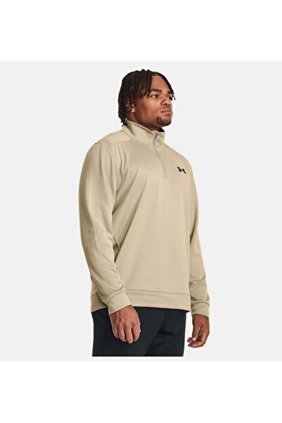 Under Armour سترة رياضية رجالية من نوع UA Armour Fleece بسحاب ربعي