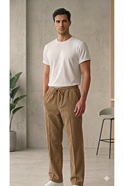 BEYAZTOPTAN Hambez Men's Summer Linen Trousers - Comfortable Fit - Lightweigh...