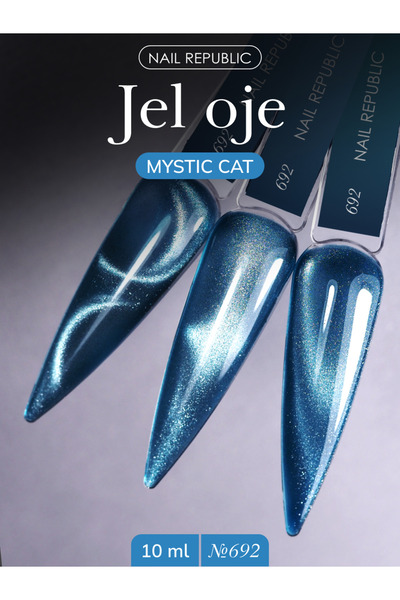 Nail Republic Kalıcı Oje Mystic Cat 692 (10 ml) – Turkuaz Manyetik Kedi Gözü ...
