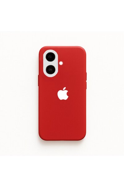DEMİNA iPhone 17 Compatible Velvet Launch Case with Logo Inside