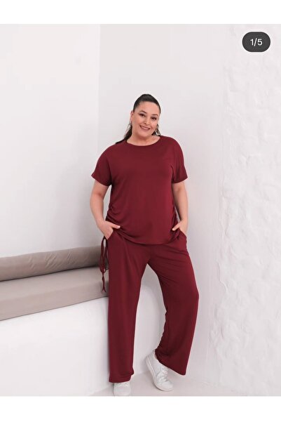 tellevolle Double Plus Size Top and Bottom
