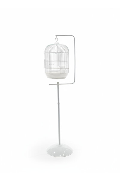 Dayang A309 White Bird Cage with PED9910 White Stand – Combo Pack