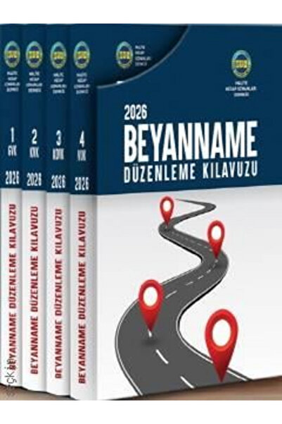Maliye Hesap Uzmanları Derneği Beyanname Düzenleme Kılavuzu 2026 (4 Cilt Takım)