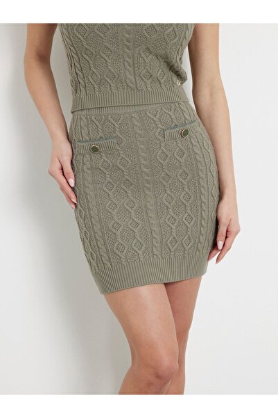 Guess Braided sweater mini skirt