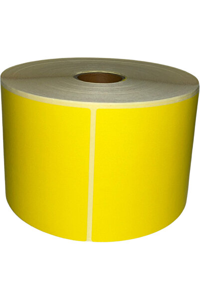 Optima Etichete termic autoadezive, 100 x 150 mm, 1000 etichete/rolă, - galbe...