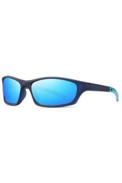 Techsuit Folding Cycling Glasses - (24101) - Blue / Light Blue