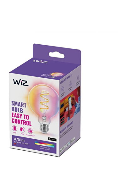 Wiz WI-FI BLE 40W G95 E27 822-65 RGB CL 1PF