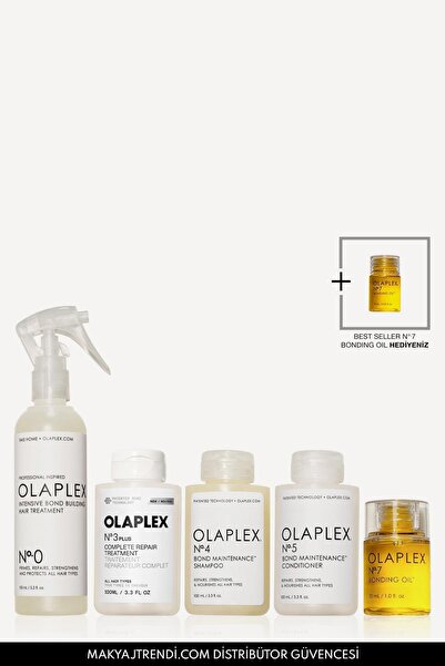 Olaplex All About Bond Repair Kit - Saçtaki Bağları Onaran, Güçlendiren ve Pa...