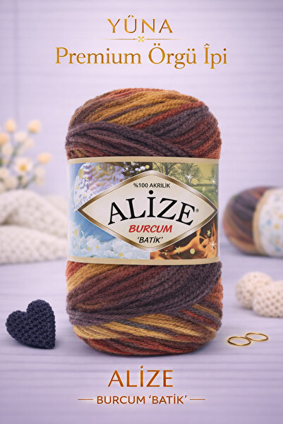 Alize Angora Gold Batik Hırka yelek Kazak Örgü İpi 3379
