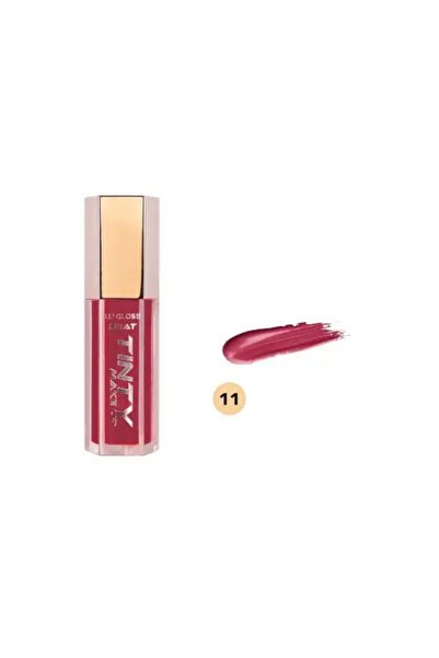Tinty Tinti 11 Lip Gloss with a non-sticky, ultra-shine formula