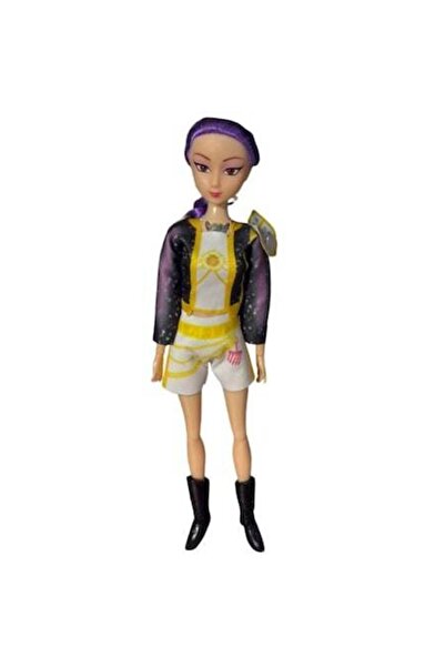 K-POP Rumi Doll, Musical with Accessories, 33 cm, Purple, Vinyl