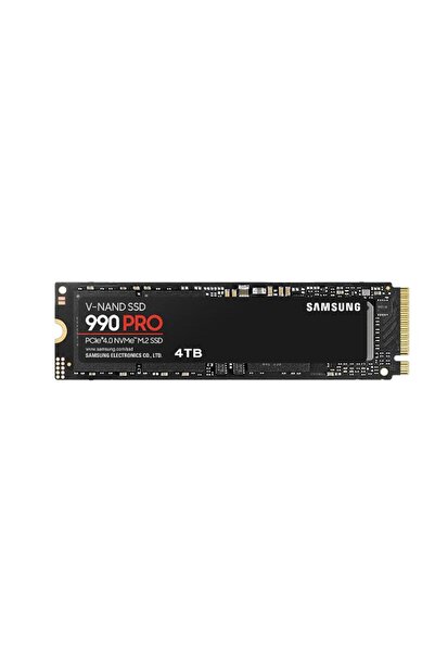 Samsung 4 TB 990 PRO NVME M.2 MZ-V9P4T0BW PCIE 7450-6900 MB/S TR GARANTILI