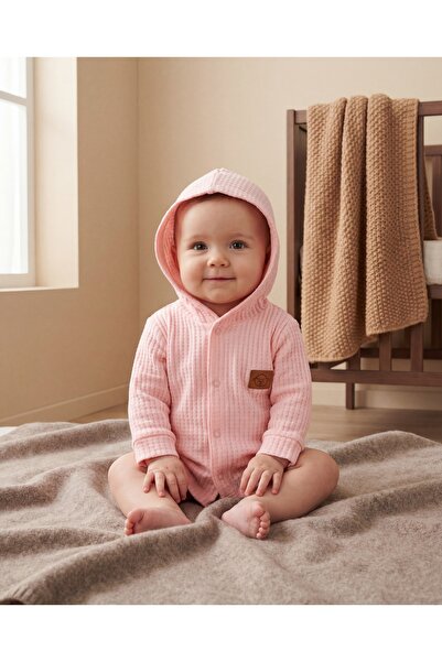 Minory Baby - 100% Cotton Cardigan |   Waffle Fabric