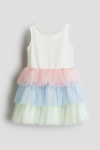 H&M Kloş Etekli Elbise