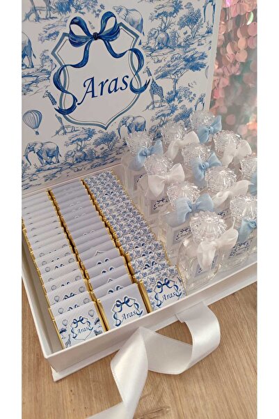 glaminkworld " Hastane Odası İkramlık" Bebek Çikolatası ve Kolonya Seti