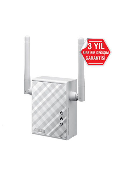 CT STONES Asus Rp-N12, N300, 300Mbps, 2.4Ghz Wps Button, 1 Port Megabit Lan, ...