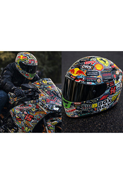 Limitless Design Formula 1 Sticker Seti 22x30 cm – F1 Temalı Araç, Laptop ve ...