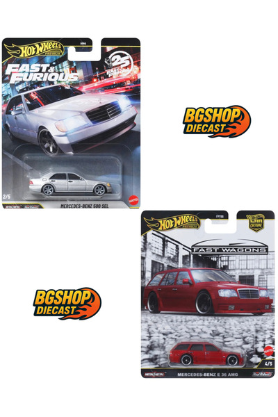 HOT WHEELS Premium Fast Wagons Mercedes Benz E 36 AMG - 2026 Fast & Furious 2...