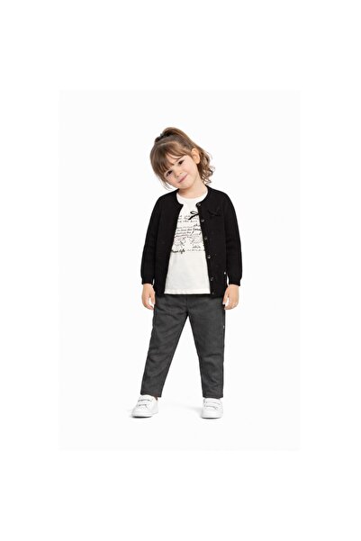 Bebepan Lamb Girl's Cardigan 3-Piece Set