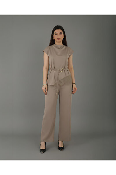 MODAMOR Camelia Women's Bluz Pants Two-Piece Set