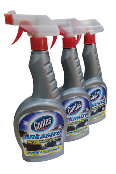 ANKASTRE ÇELİK PARLATICI 750 ML 3 ADET