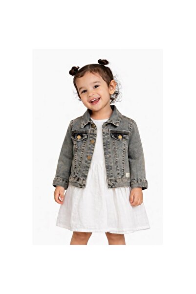Bebepan Freddom Girl's Denim Jacket Set