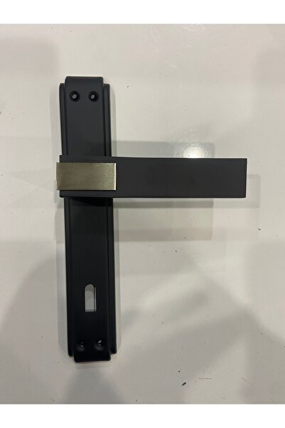 Sofuoğlu Asude Aynalı Oda Kapı Kolu Çift Renk Siyah/Saten