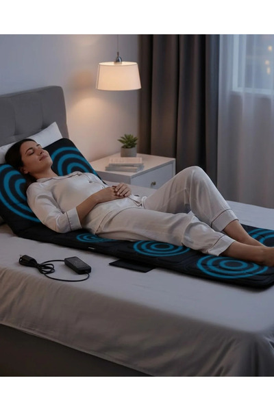 luvia Sırt Bel Boyun Masaj Minderi Isıtmalı Titreşimli Sistem