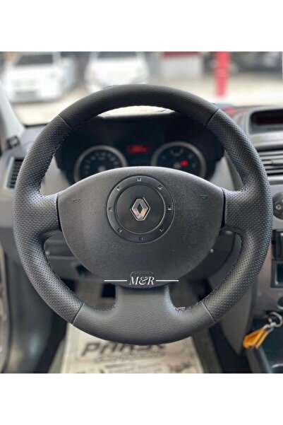 M&R OTO KILIF AKSESUAR Megane 2 Orjinal Kaplama Deri Direksiyon Kılıfı