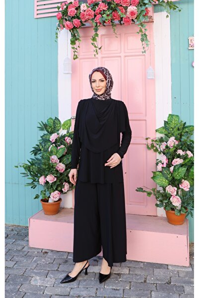 NİSUM MODA Costum cu pantaloni Degajeli Sandy