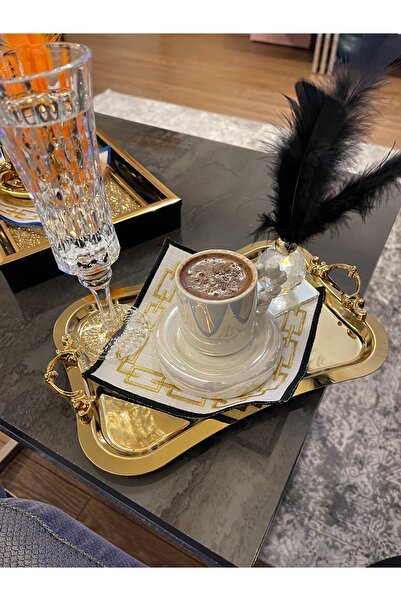 Rose Gold Mini Sunum Tepsisi