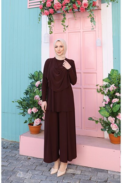 NİSUM MODA Degajeli Sandy Trouser Suit