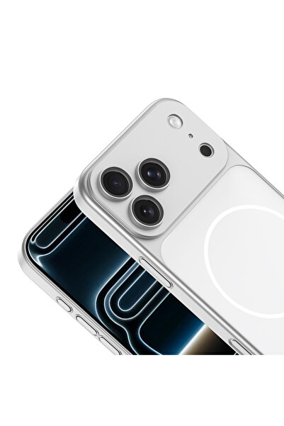 aldtelekom iPhone 16 Pro Max uyumlu ip 17 pro max görünümlü çevirici kılıf spark kapak
