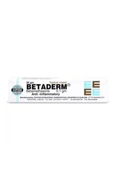 BETADERM مرهم ١٠٠ ملغ ٢٠ غرام