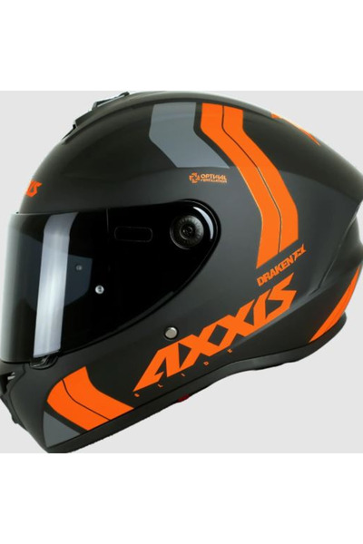 AXXIS DRAKEN SLİDE B4 MAT FLUOR ORANGE XXL