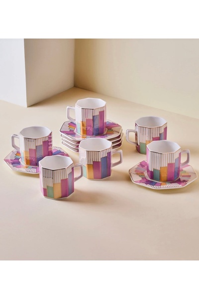 Kosova Yeni Tasarım Lüx Kahve Fincan Takımı