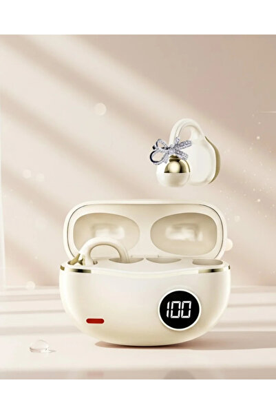 luvia Zarif Tasarımlı Kablosuz Bluetooth Kulaklık Uzun Pil Ömrü 2 Kurdele Küp...