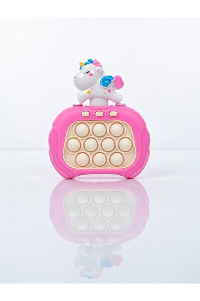 BESTTOYS Işıklı popit eğitici oyuncak kız çocuk oyuncak pembe