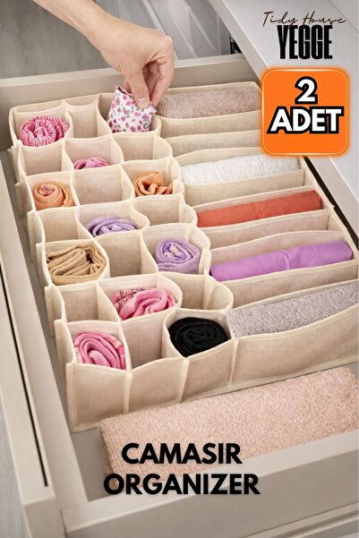 YEGGE 2 komada organizatora za ladice sa 31 pretincem, organizator u obliku s...