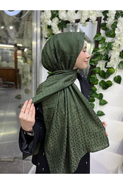 ZÇBUTİK Women's Premium Patterned Cotton Silk Shawl – H Lightweight Breathabl...