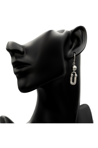 ElectraStore Tiffany Earrings With Zirconia Crystals